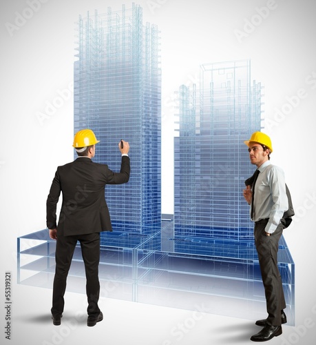 Photo: Architect modern buildings Architect modern buildings