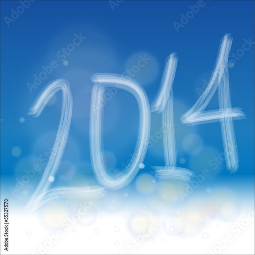 Vector: Nowy Rok 2014 Nowy Rok 2014