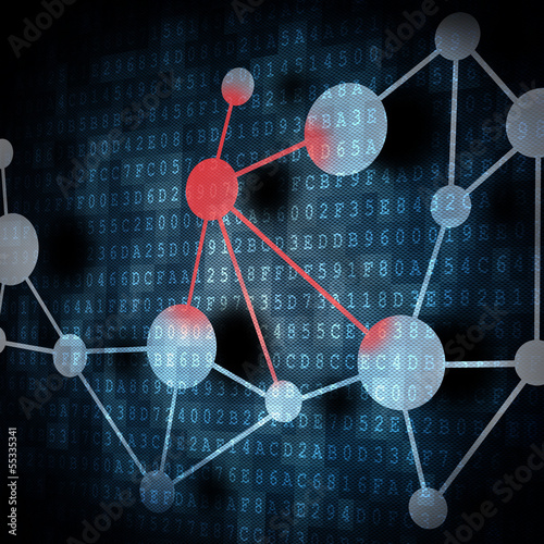 Illustration: digitale Ausbreitung digitale Ausbreitung