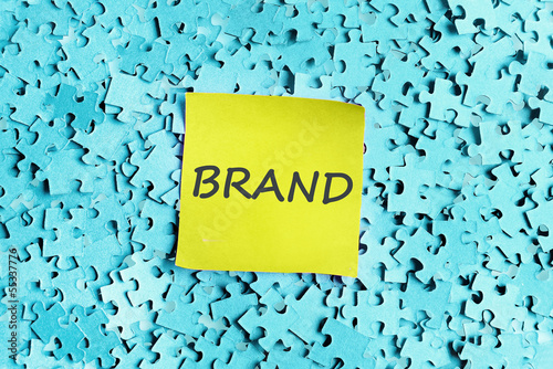 Photo: Brand word Brand word