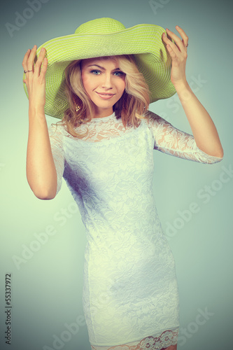 Photo: green hat green hat