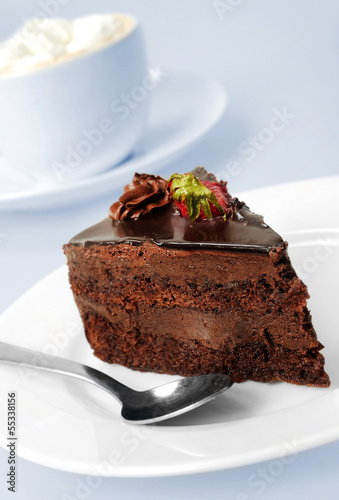 Photo: Cake with chocolate Cake with chocolate