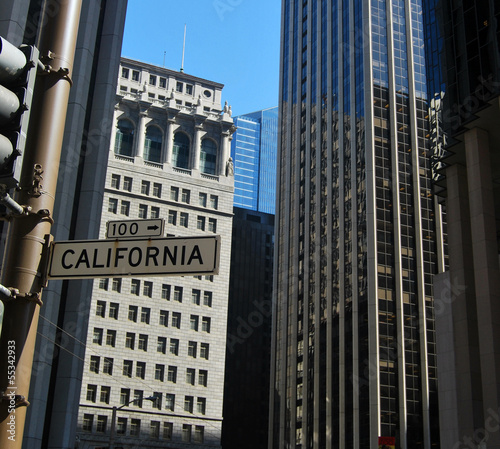 Photo: California Street Sign San Francisco California Street Sign San Francisco