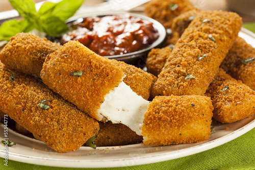 Photo: Homemade Fried Mozzarella Sticks Homemade Fried Mozzarella Sticks