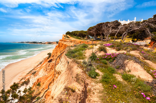 Photo: Coastline at Ohos de Aqua, Southern Portugal Coastline at Ohos de Aqua, Southern Portugal
