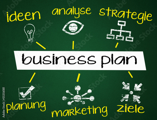 Illustration: business plan business plan