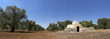 panoramic - view of trullo, puglia panoramic - view of trullo, puglia