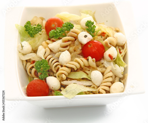 Photo: Salade de pâtes à la Mozza Salade de pâtes à la Mozza