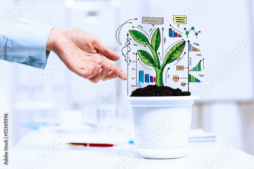 Photo: Income concept Income concept