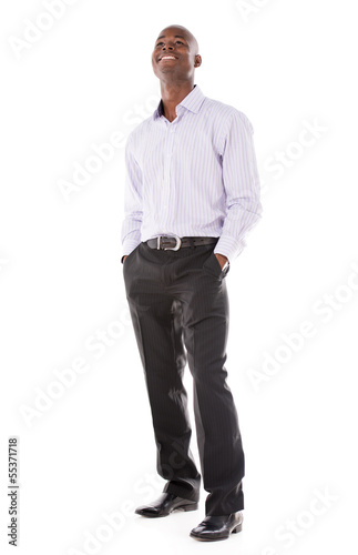 Photo: Thoughtful business man Thoughtful business man