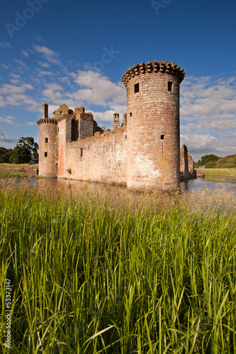 Photo: Caerlaverock Castle, Dumfries and Galloway, Scotland Caerlaverock Castle, Dumfries and Galloway, Scotland
