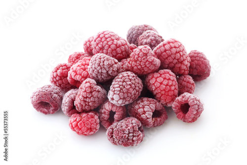 Photo: Frozen Raspberries Frozen Raspberries