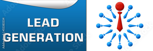 Illustration: Lead Generation Banner Lead Generation Banner