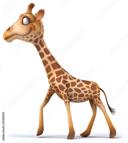Illustration: Fun giraffe Fun giraffe