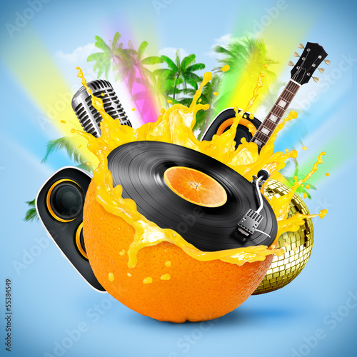 Illustration: Musical background Musical background