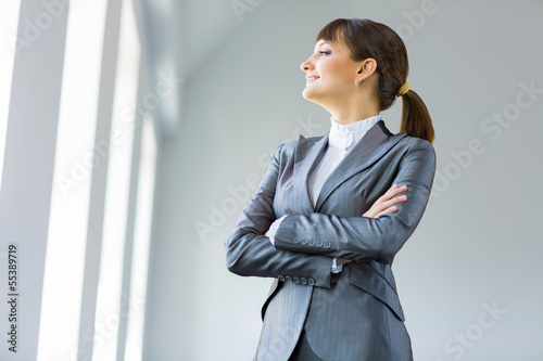 Photo: Confident businesswoman Confident businesswoman