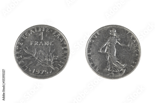 Photo: French franc French franc