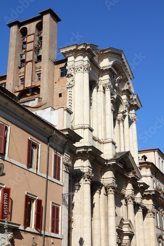 Photo: Rome church - Santa Maria di Campitelli Rome church - Santa Maria di Campitelli
