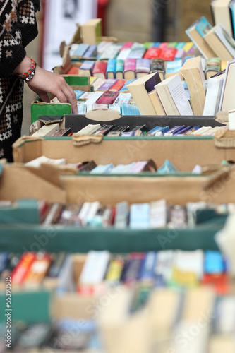 Photo: Used book sale Used book sale
