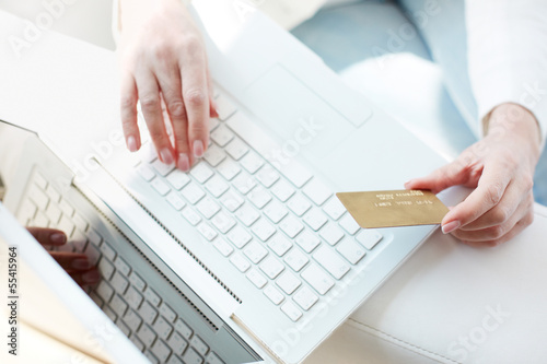 Photo: Online purchase Online purchase