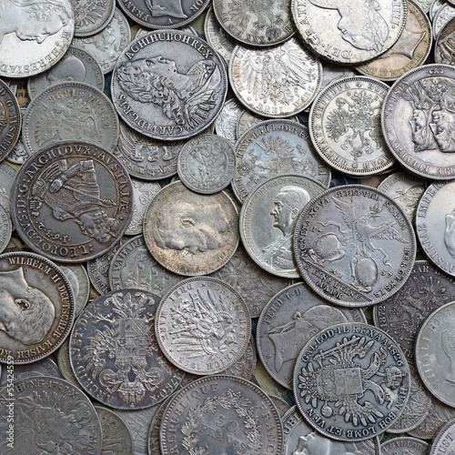 Photo: Ancient silver coins Ancient silver coins