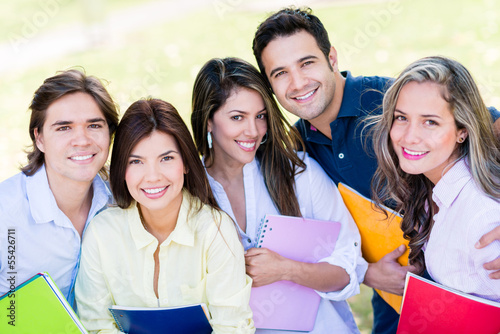 Photo: Group of students Group of students