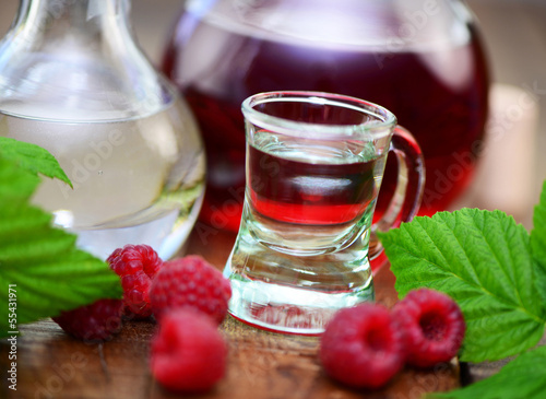 Photo: Himbeerschnaps Himbeerschnaps
