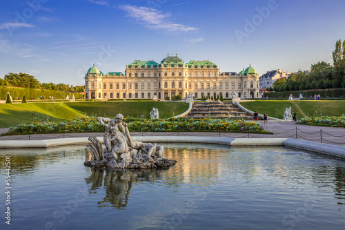 Photo: Brunnen am Schloss Belvedere, Wien Brunnen am Schloss Belvedere, Wien
