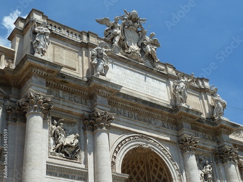 Photo: Rome - Fontaine de Trevi Rome - Fontaine de Trevi