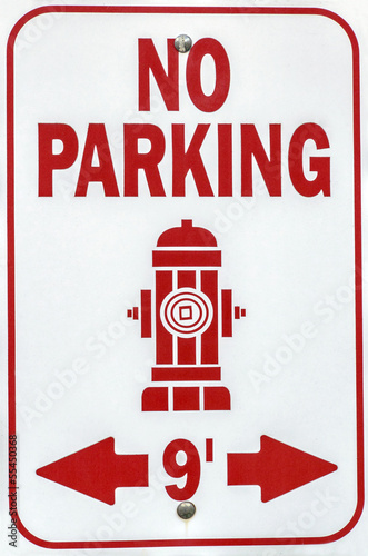 Photo: Fire Hydrant Sign Fire Hydrant Sign