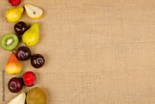 Photo: Fruit background Fruit background