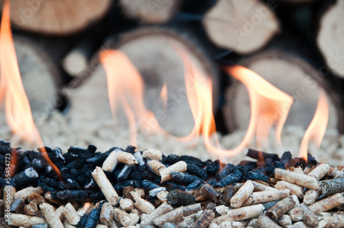 Photo: Pellets- Biomass Pellets- Biomass