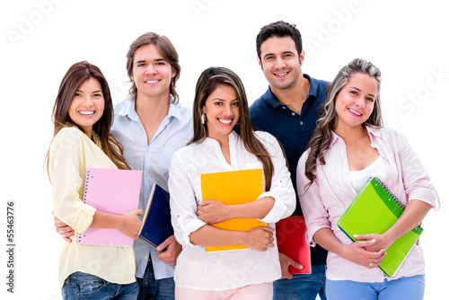 Photo: Happy group of students Happy group of students