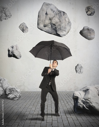 Photo: Shelter from the storm of crisis Shelter from the storm of crisis