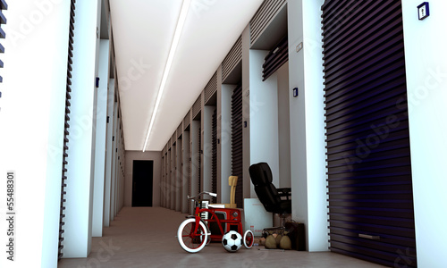 Illustration: self storage self storage