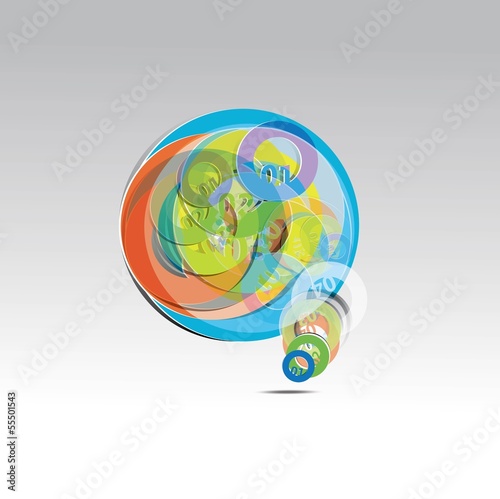 Vector: Speech bubbles vector design Speech bubbles vector design