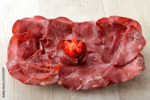 Photo: Piatto di bresaola Piatto di bresaola