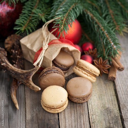 Photo: Weihnachtszeit, Macarons Weihnachtszeit, Macarons