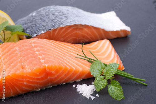 Photo: Fresh salmon Fresh salmon
