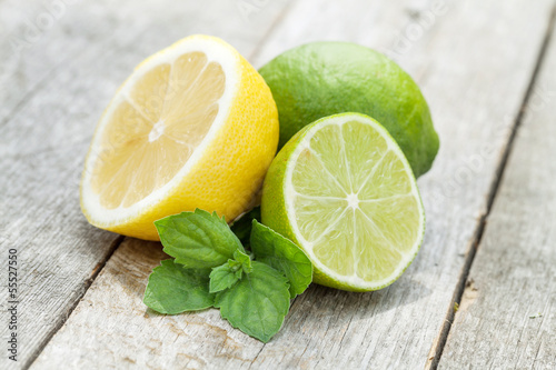 Photo: Fresh ripe citruses Fresh ripe citruses
