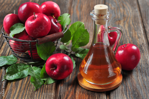 Photo: Apple cider vinegar Apple cider vinegar