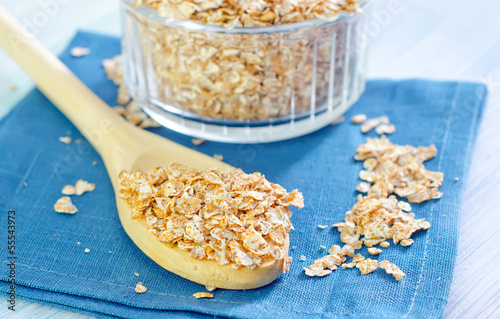 Photo: oat flakes oat flakes