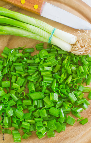 Photo: green onion green onion