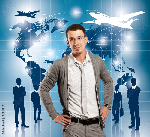 Photo: Conceptual Business Background Conceptual Business Background