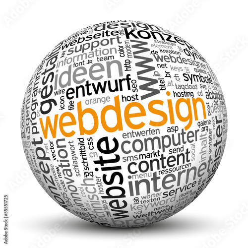 Vector: Kugel, Webdesign, Homepage, Website, Webseite, Internet, Design Kugel, Webdesign, Homepage, Website, Webseite, Internet, Design