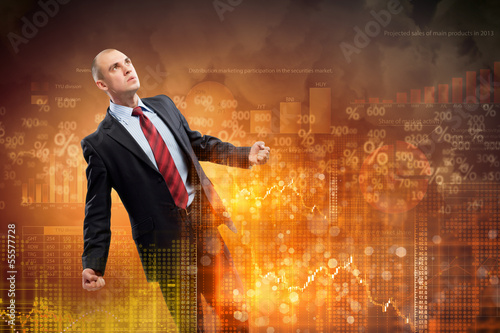 Photo: Businessman in anger Businessman in anger