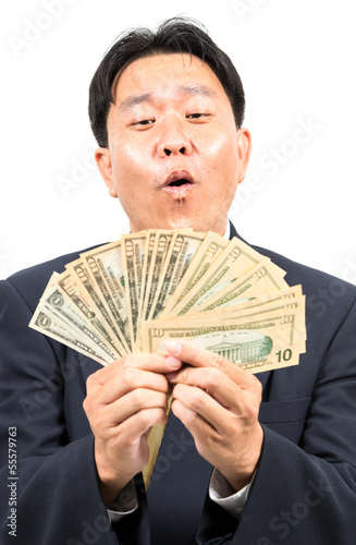 Photo: Businessman with money Businessman with money