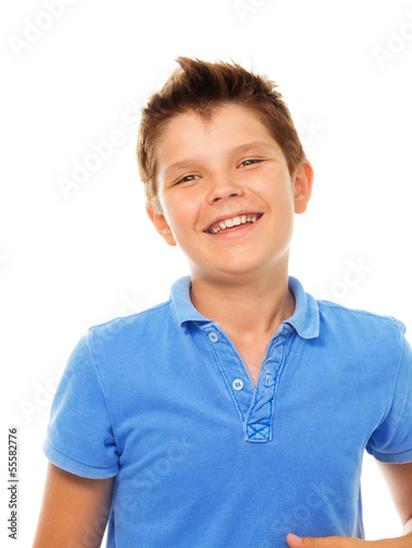 Photo: Smiling laughing boy Smiling laughing boy