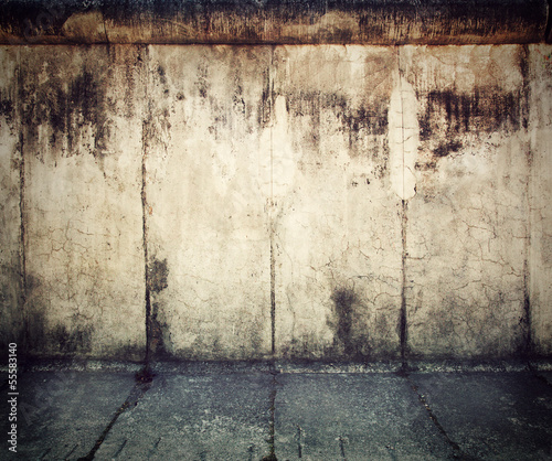Photo: Grunge, rusty concrete wall background Grunge, rusty concrete wall background