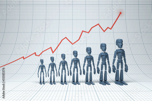 Illustration: positive trend positive trend